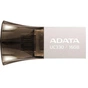 USB флеш накопичувач ADATA 16GB UC330 Black USB 2.0 OTG (AUC330-16G-RBK) - зменшене зображення 1
