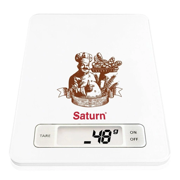 Ваги кухонні Saturn ST-KS7235 Brown - изображение 1