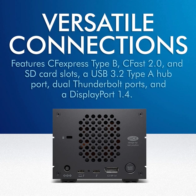 Зовнішній жорсткий диск 3.5" 28TB LaCie (STLG28000400) - picture 4