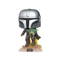 Фигурка для геймеров Funko Pop Мандалорец, летящий с малышом (50959) - уменьшенное изображение 1