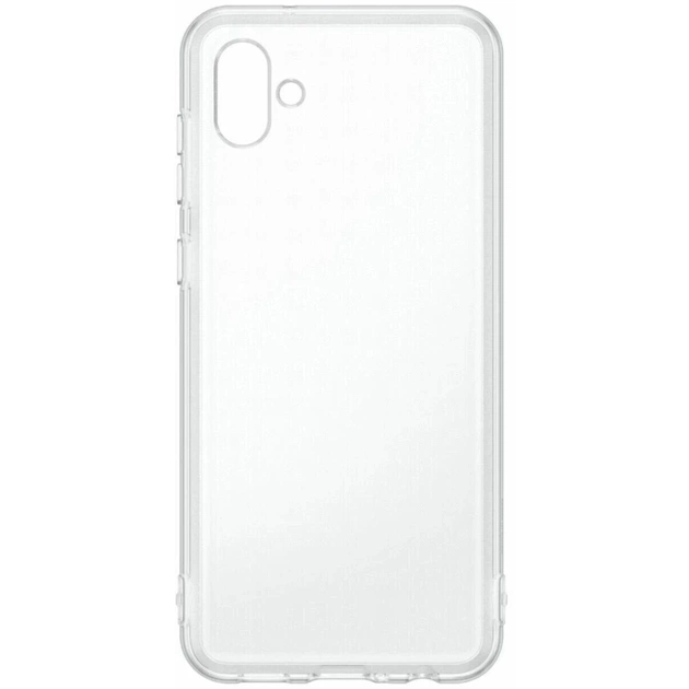 Чохол до мобільного телефона Samsung Samsung A04 Soft Clear Cover Transparency (EF-QA045TTEGRU) - зображення 1