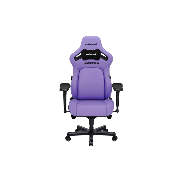 Крісло ігрове Anda Seat Kaiser 4 PVC Size L Violet (AD12YDDC-L-20-V-PV/C) - зображення 1