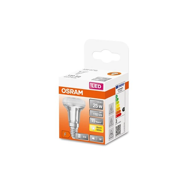 Лампочка Osram LED R39 25 36 1,5W/827 230V E14 (4058075433243) - picture 4