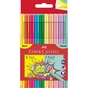 Фломастеры Faber-Castell Grip felt-tip pen neon+pastel, трехгранные пастельные+неоновые, 10 цветов (30746) - уменьшенное изображение 1
