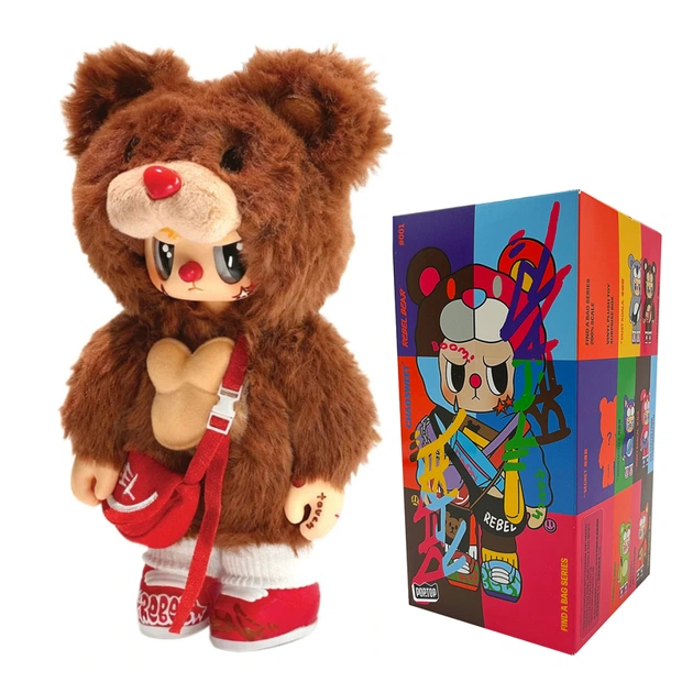 Фигурка Pop Top Rebel Bear Find A Bag Series - Cool Boy (CSRB005) - изображение 1