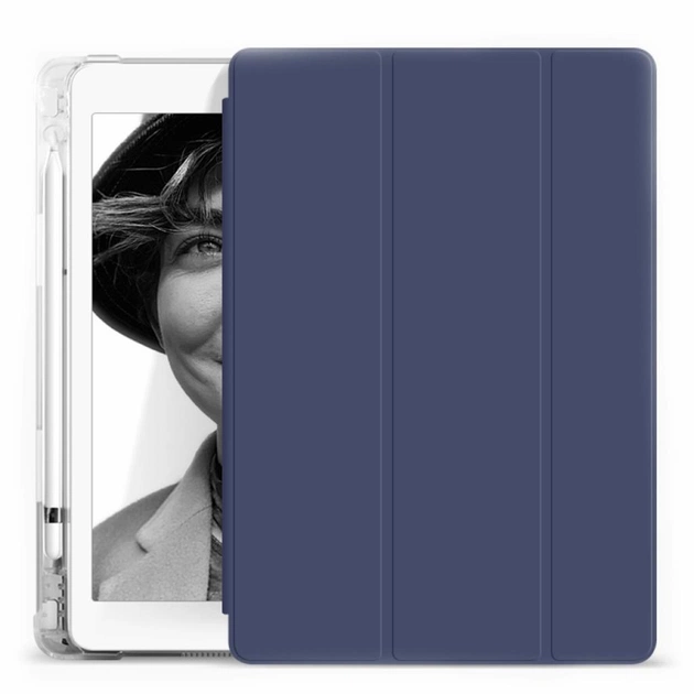 Чохол до планшета BeCover Pencil Apple iPad 10.2 2019/2020/2021 Deep Blue (705000) - изображение 1
