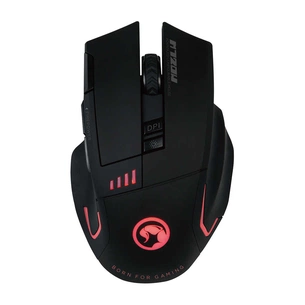 Мишка Marvo M720W 6colors-LED Black зображення 1