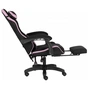 Крісло ігрове GT Racer X-2339 Black/Pink (X-2339 Fabric Black/Pink) - зменшене зображення 6