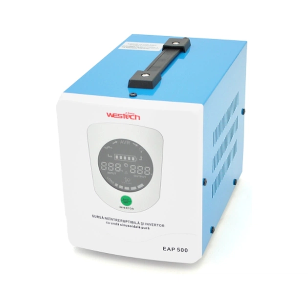 Пристрій безперебійного живлення Westech WS-EAP-500(800VA) Energy - зображення 1