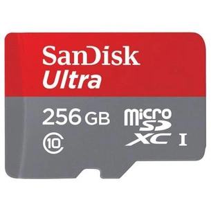 Карта пам'яті SanDisk 256GB microSDXC class 10 UHS-I Ultra (SDSQUNI-256G-GN6MA) зображення 1