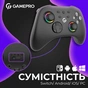 Геймпад GamePro із зарядною станцією BT 5.3/USB/2.4 ГГц (Switch/PC/iOS/Android) RGB Black (GPX13BDOC) - зменшене зображення 4