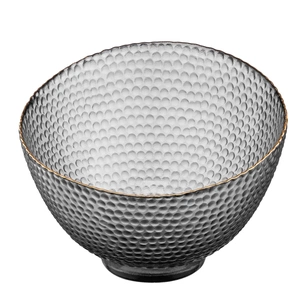 Салатник Ardesto Commelina 18см, скло, сірий (AR5018) зображення 1