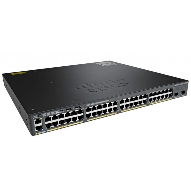 Комутатор мережевий Cisco WS-C2960X-48LPS-L - изображение 1