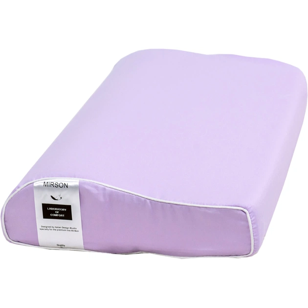 Подушка MirSon ортопедична 6115 Delicate satin Calypso Kiddy Girl 50х29х5/8 (2200003262698) - зображення 1