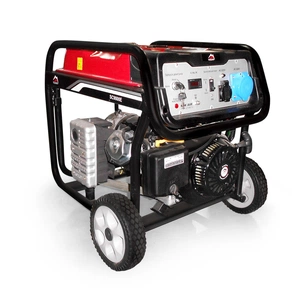 Генератор Vulkan 7,0kW ел.старт, 25л, колеса (SC9000E-II) зображення 1