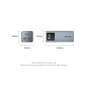 Батарея універсальна Vention 20000 mAh 100W Gray TFT Display Type (FKCH0) - зменшене зображення 2