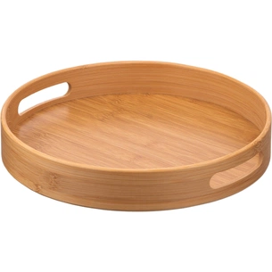 Таця Ardesto Midori, 30х5см, бамбук, кругла (AR1430BR) изображение 1