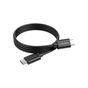 Дата кабель USB-C to USB-C 1.0m 3A black Choetech (CC0002-V2) - зменшене зображення 3