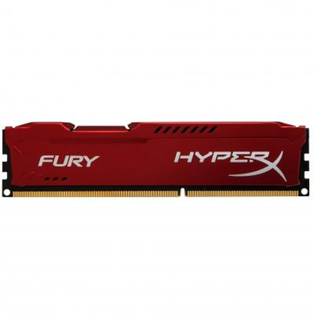 Модуль пам'яті для комп'ютера DDR4 16GB 2133 MHz HyperX FURY Red Kingston Fury (ex.HyperX) (HX421C14FR/16) - изображение 1