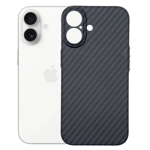Чохол до мобільного телефона BeCover FIBRA Carbonite MagSafe Apple iPhone 17 Black (715406) зображення 1