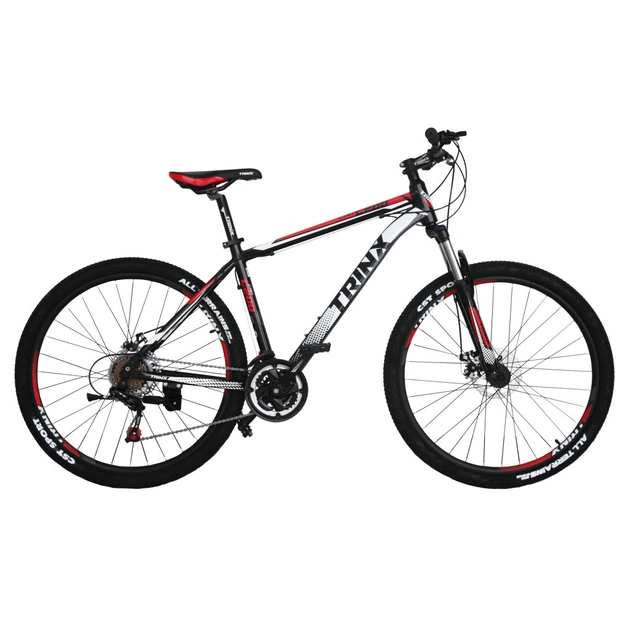 Велосипед Trinx C200 27.5"х18" Black-White-Red (10030035) - изображение 1