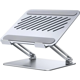 Подставка для ноутбука Ugreen LP966 Laptop Stand Adjustable Angle/Heigh & Foldable Sliver (95187) изображение 1