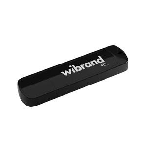 USB флеш накопичувач Wibrand 4GB Grizzly Black USB 2.0 (WI2.0/GR4P3B) зображення 1