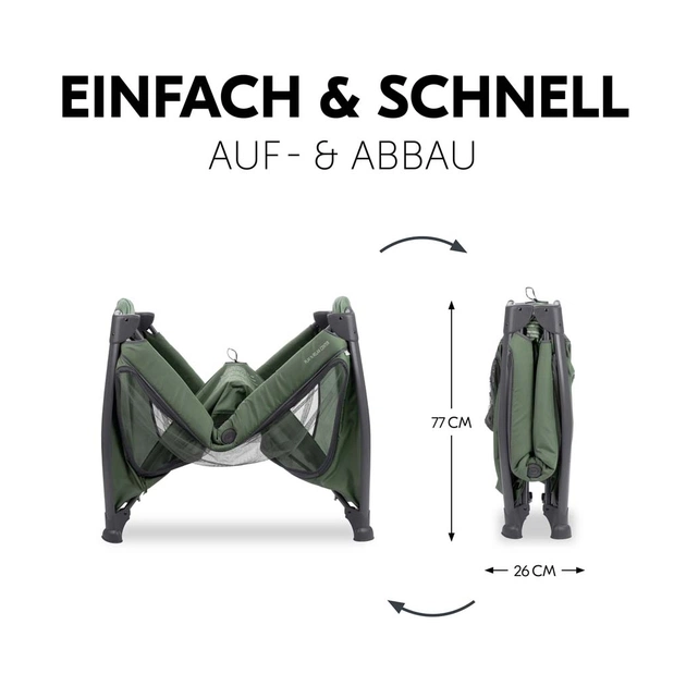 Дитячий манеж Hauck Play N Relax Dark Green (60015-3) - picture 8