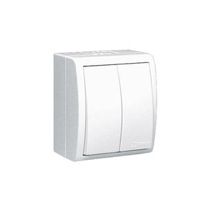 Вимикач Simon IP54, білий (AQW5/11) изображение 1