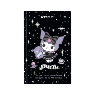 Блокнот Kite А6 Kuromi, тверда обкладинка, 80 аркушів, клітинка (HK24-199-1) зображення 1