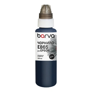 Чорнило Barva Epson T8651/T9641, 100 мл, pigmented, black (E865-684e) зображення 1