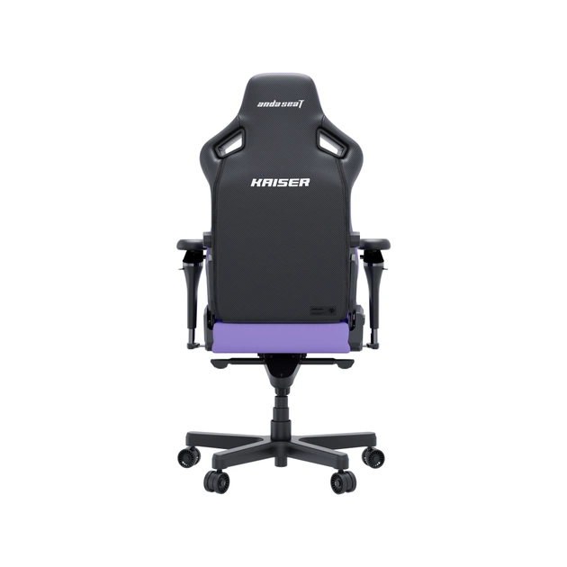 Крісло ігрове Anda Seat Kaiser 4 V2 PVC Size XL Purple (AD12YDDC-XLL-20-V-PV/C-03) - зображення 4