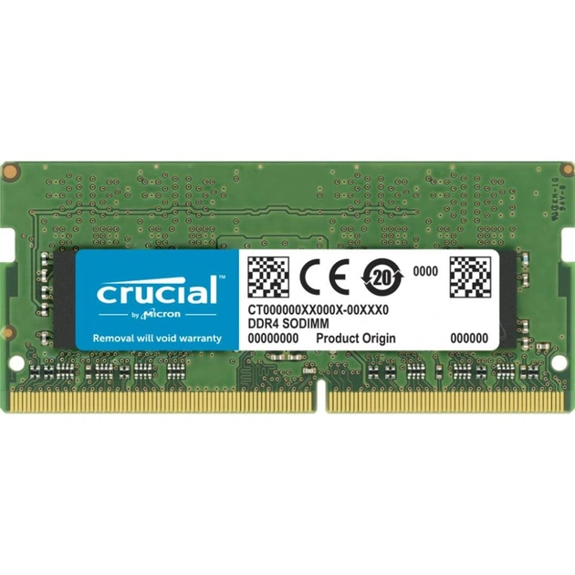 Модуль пам'яті для ноутбука SoDIMM DDR4 32GB 2666 MHz Micron (CT32G4SFD8266) - изображение 1