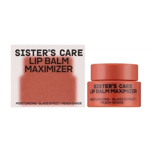 Бальзам для губ Sister's Aroma Lip Balm Maximizer Peach 4 г (4820227782703) изображение 1