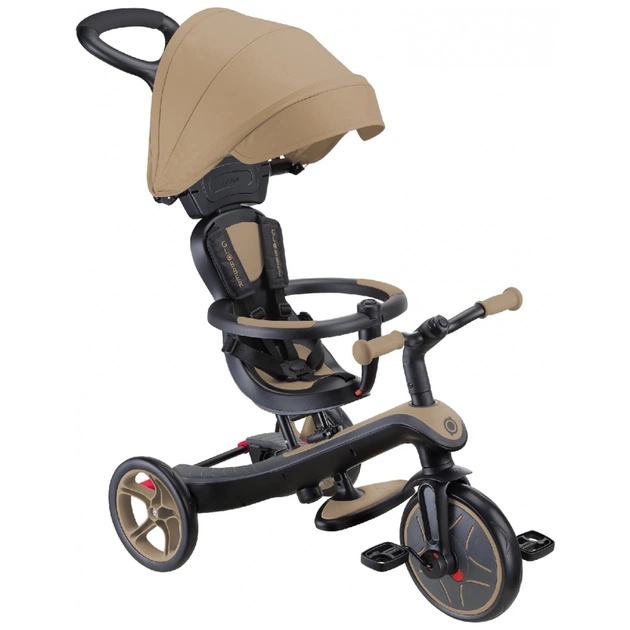 Детский велосипед Globber Explorer Trike 4 в 1, песочный (634-231) - изображение 1