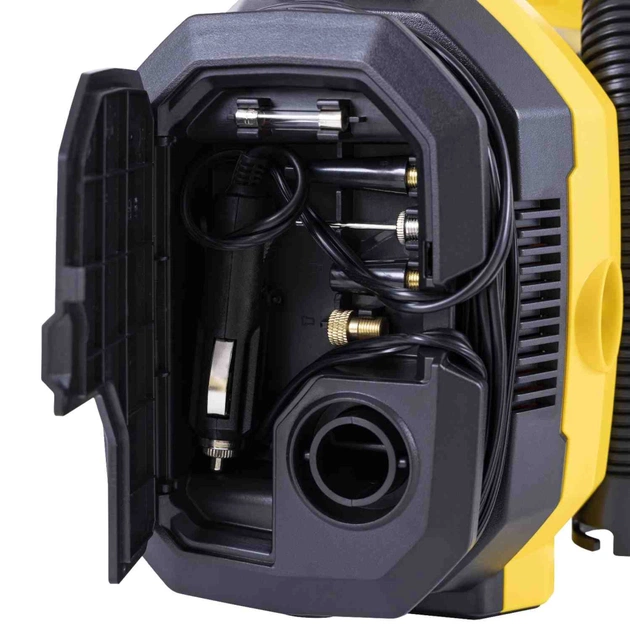 Автомобильный компрессор Stanley 25 л/мин, 12 В, 10 бар, вес 2.73 кг (SXIF3501) - изображение 7