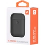 Чохол для навушників 2E для Apple AirPods Pure Color Silicone 3.0 мм Carbon Gray (2E-AIR-PODS-IBPCS-3-CGR) - зменшене зображення 3