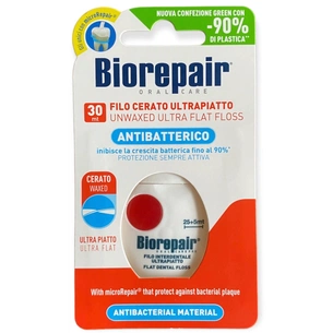 Зубна нитка Biorepair Позбавлення чутливості з гідроксиапатитом і цинком РСА 30 м (8017331058268) изображение 1