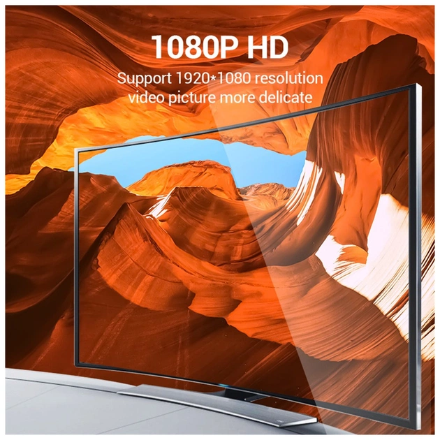 Патч-корд 2м, S/FTP cat 6 RJ-45 Extension black Vention (IBLBH) - зображення 3