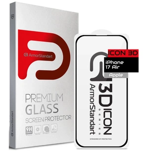 Скло захисне Armorstandart Icon 3D Apple iPhone 17 Air (ARM86215) зображення 1