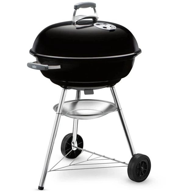 Гриль-барбекю Weber Compact Kettle 57 см Black (1321004) - picture 3