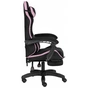 Крісло ігрове GT Racer X-2339 Black/Pink (X-2339 Fabric Black/Pink) - зменшене зображення 3
