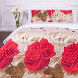 Покривало MirSon набір Print Line №5949 Nicosia 200х220 см + наволочка 50х70 см х 2 шт (2200006169741) зображення 1