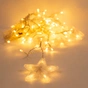 Гірлянда Chomik Штора зірки 136 LED теплий білий, 3 м, від мережі (5900779880030) - зменшене зображення 3