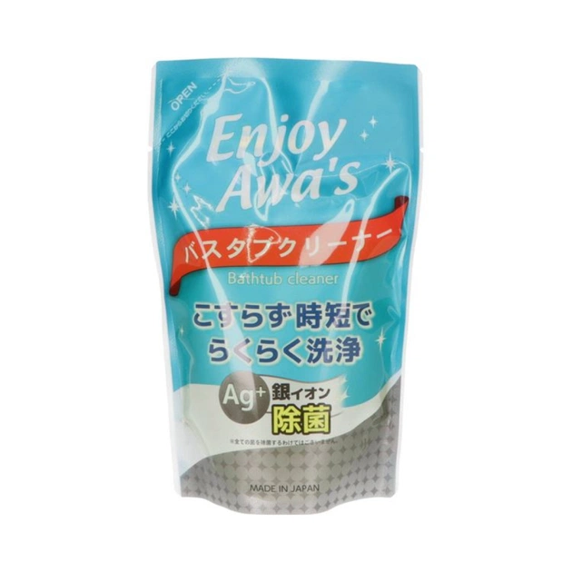 Пена для чистки ванн Rocket Soap Foaming Bathtub Cleansing С ионами серебра Сменный блок 300 мл (4903367093738) - изображение 1