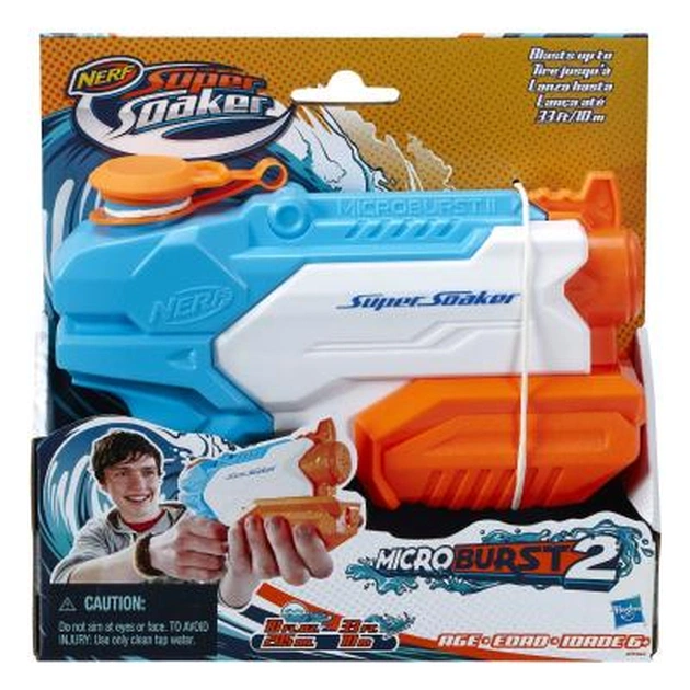 Іграшкова зброя Hasbro Nerf Super Soaker Microburst 2 (A9461) - изображение 1