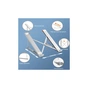 Підставка до ноутбука Vention Foldable 90-136mm Laptop up 15.6" stand silver (H055-SL) - зменшене зображення 3