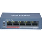 Комутатор мережевий Hikvision DS-3E0105P-E(B) - уменьшенное изображение 1