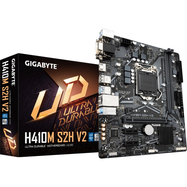 Материнська плата GIGABYTE H410M S2H V2 - зображення 1