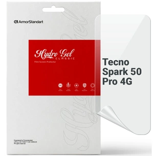 Пленка защитная Armorstandart hydrogel Tecno Spark 50 Pro 4G (ARM94106) изображение 1